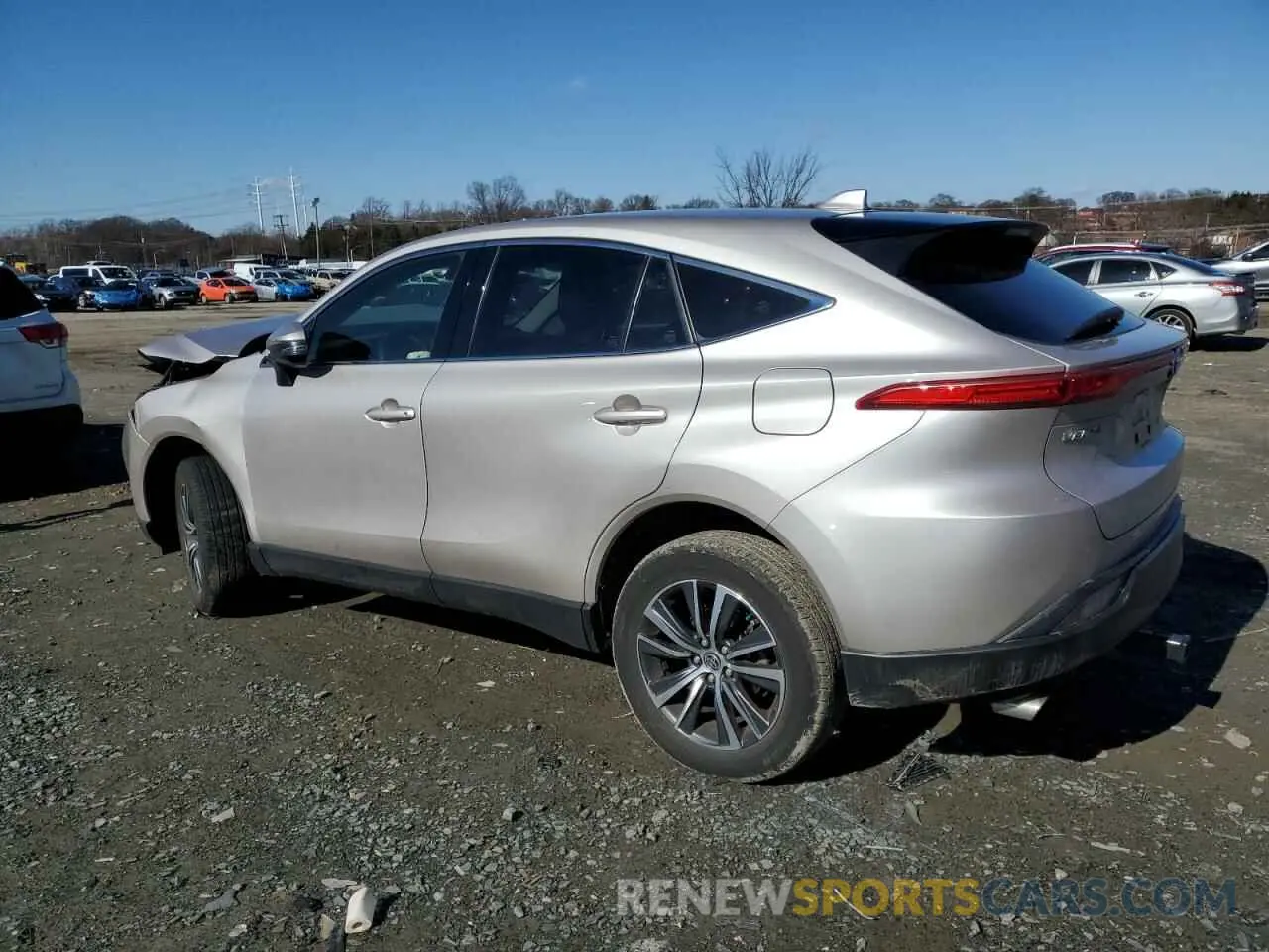 2 Photograph of a damaged car JTEAAAAH0NJ106277 TOYOTA VENZA 2022
