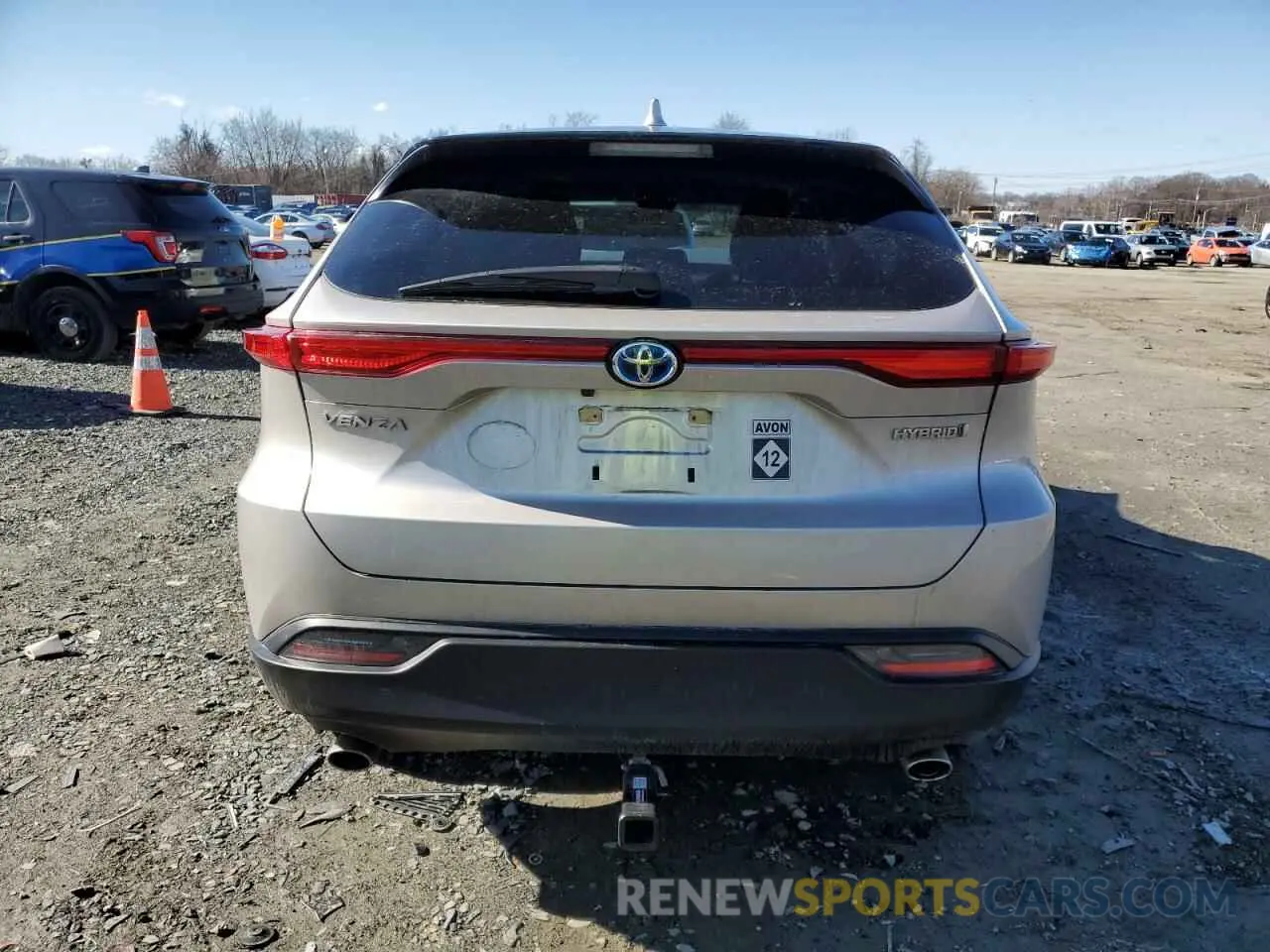 6 Photograph of a damaged car JTEAAAAH0NJ106277 TOYOTA VENZA 2022