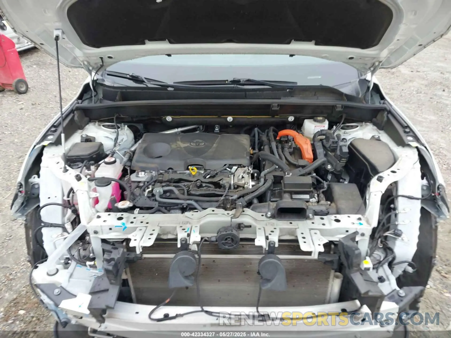 10 Photograph of a damaged car JTEAAAAH0NJ117876 TOYOTA VENZA 2022
