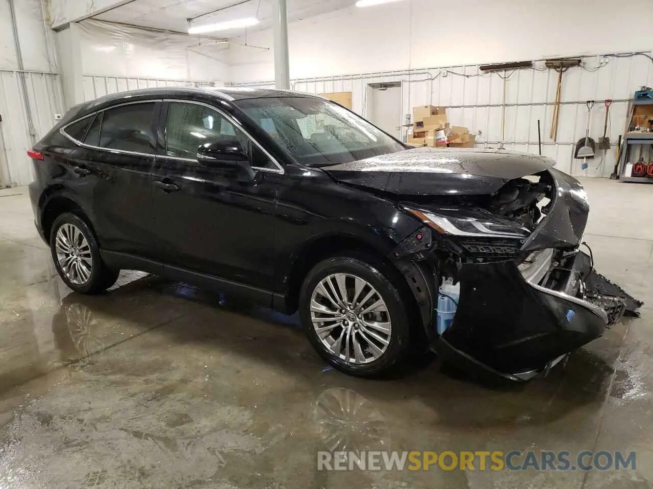 4 Photograph of a damaged car JTEAAAAH1NJ088808 TOYOTA VENZA 2022