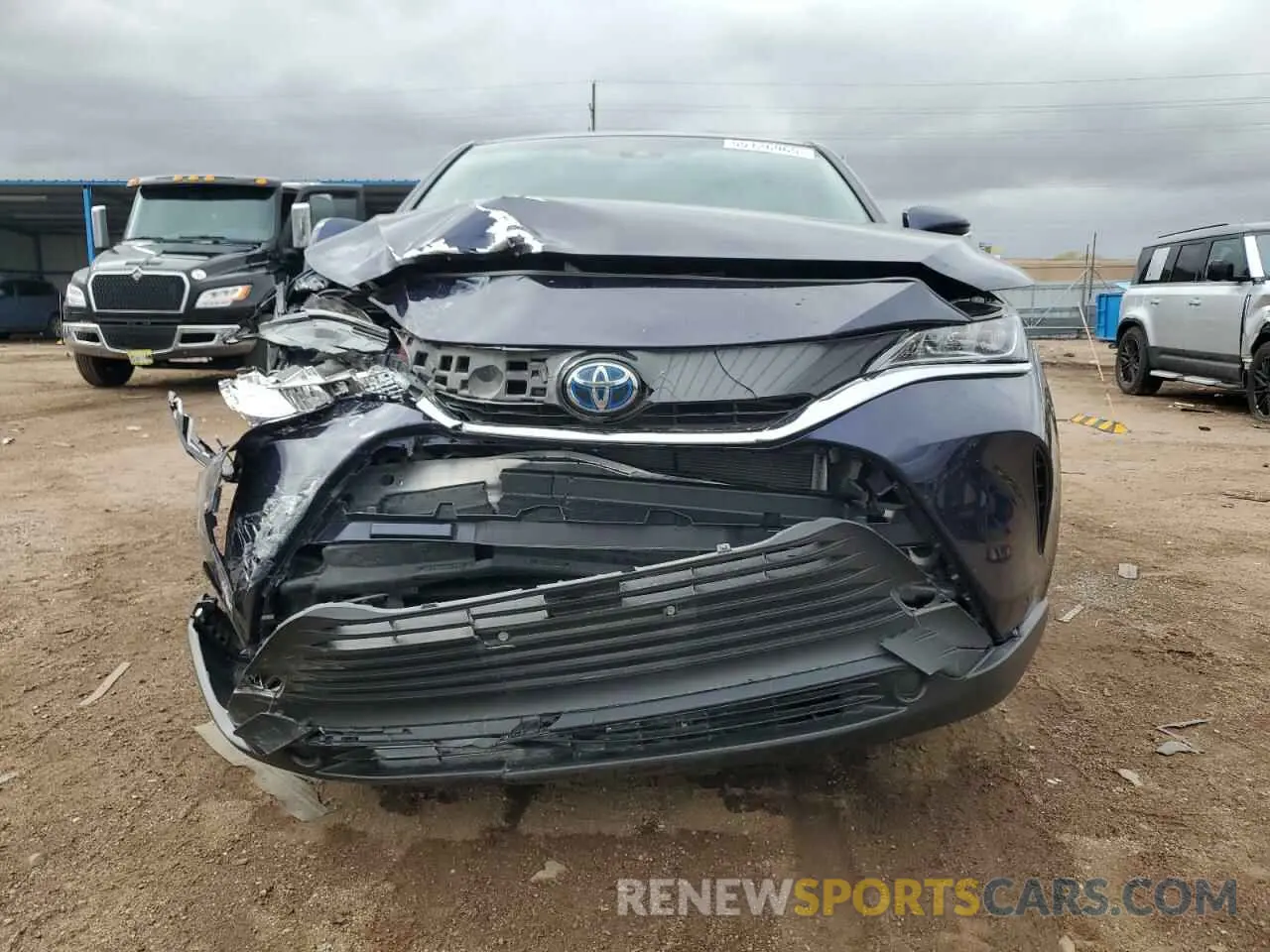 5 Photograph of a damaged car JTEAAAAH1NJ090395 TOYOTA VENZA 2022