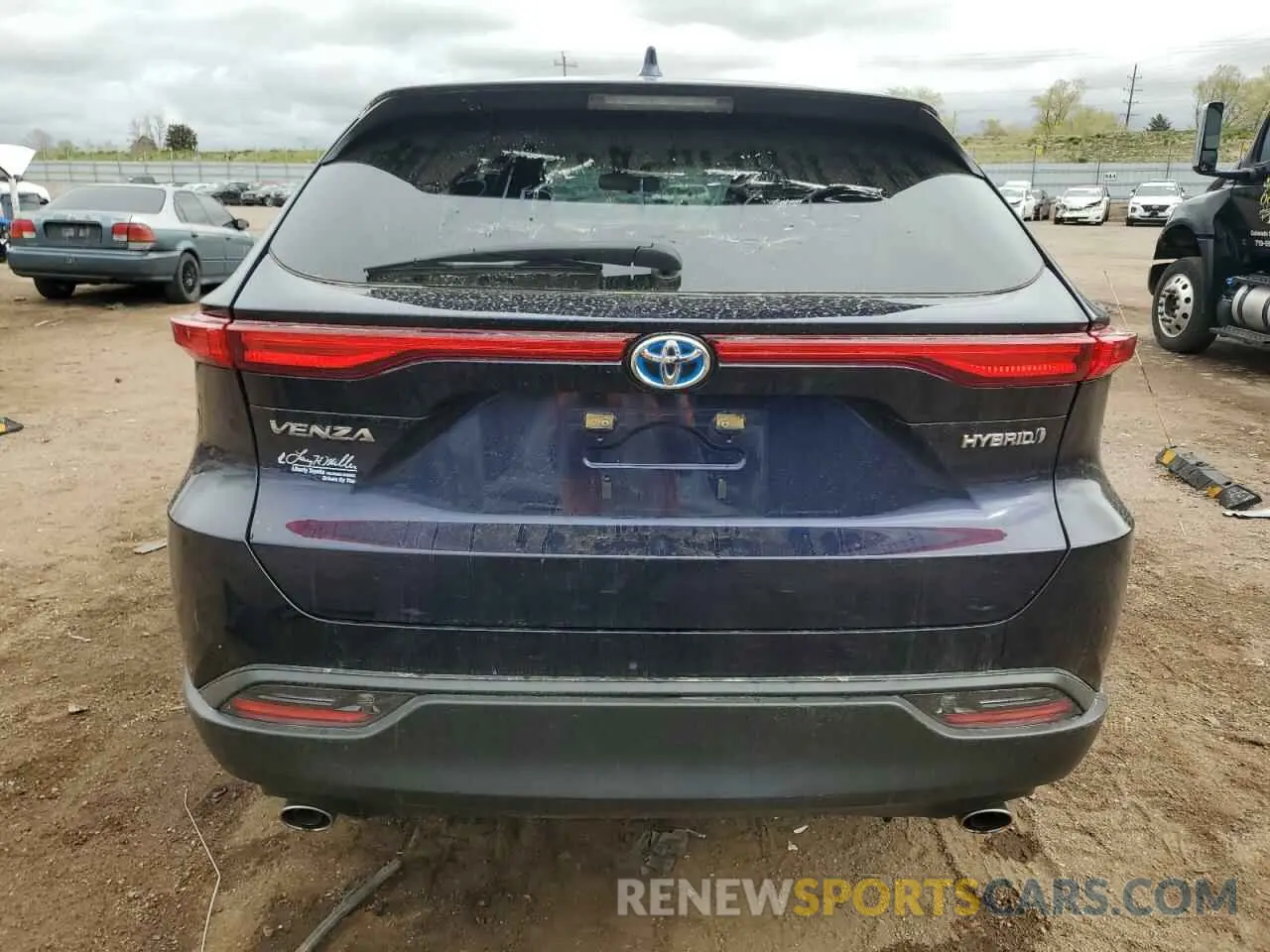 6 Photograph of a damaged car JTEAAAAH1NJ090395 TOYOTA VENZA 2022