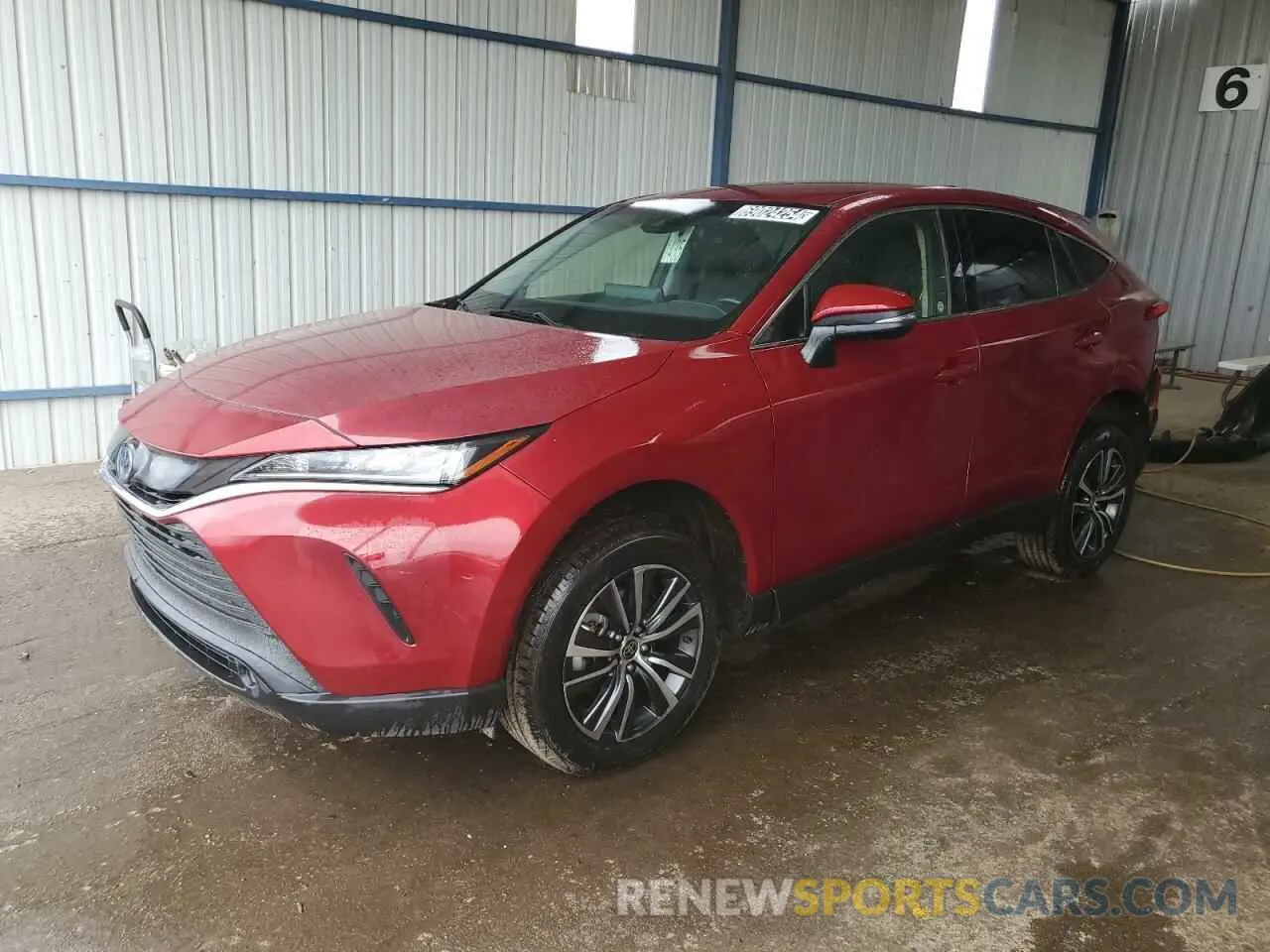 1 Photograph of a damaged car JTEAAAAH1NJ093054 TOYOTA VENZA 2022