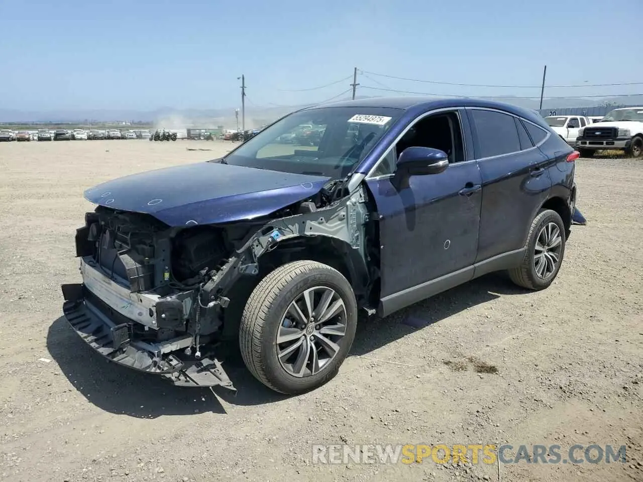 1 Photograph of a damaged car JTEAAAAH1NJ104604 TOYOTA VENZA 2022