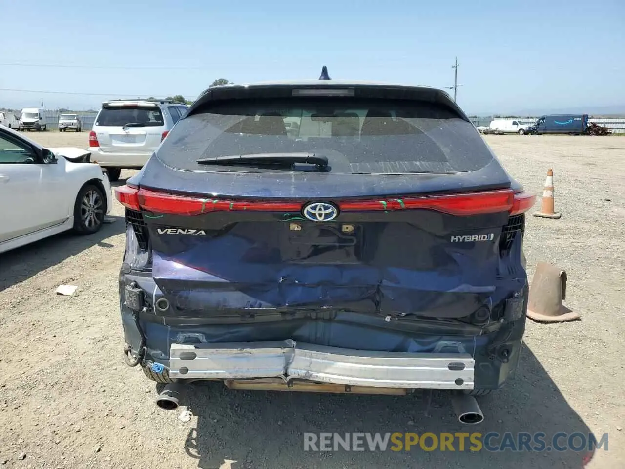 6 Photograph of a damaged car JTEAAAAH1NJ104604 TOYOTA VENZA 2022