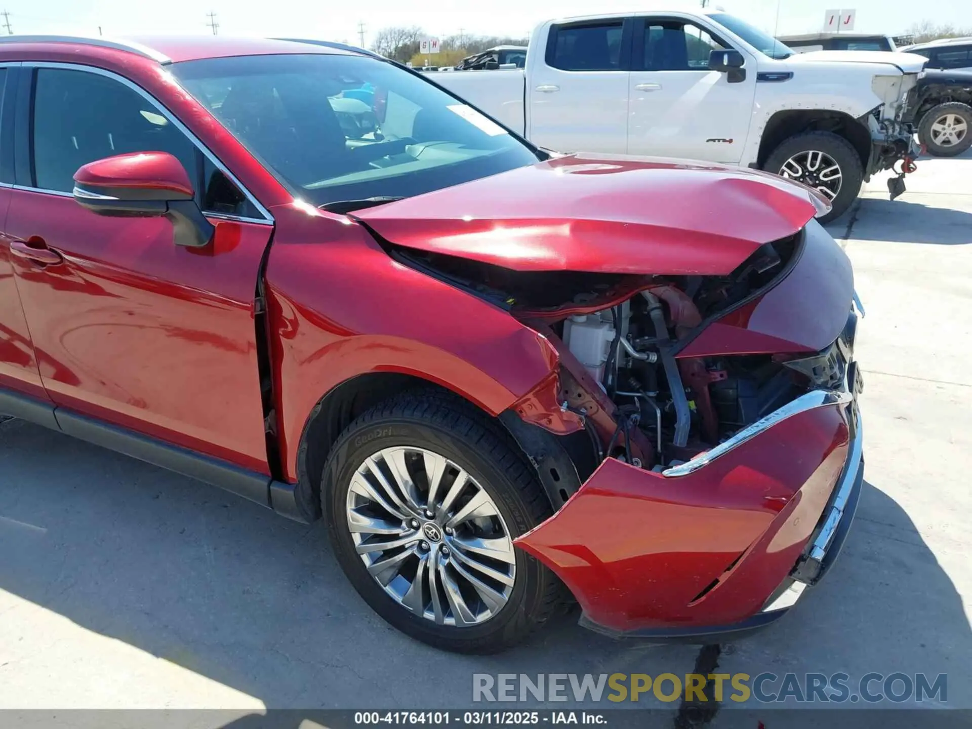 6 Photograph of a damaged car JTEAAAAH1NJ106479 TOYOTA VENZA 2022