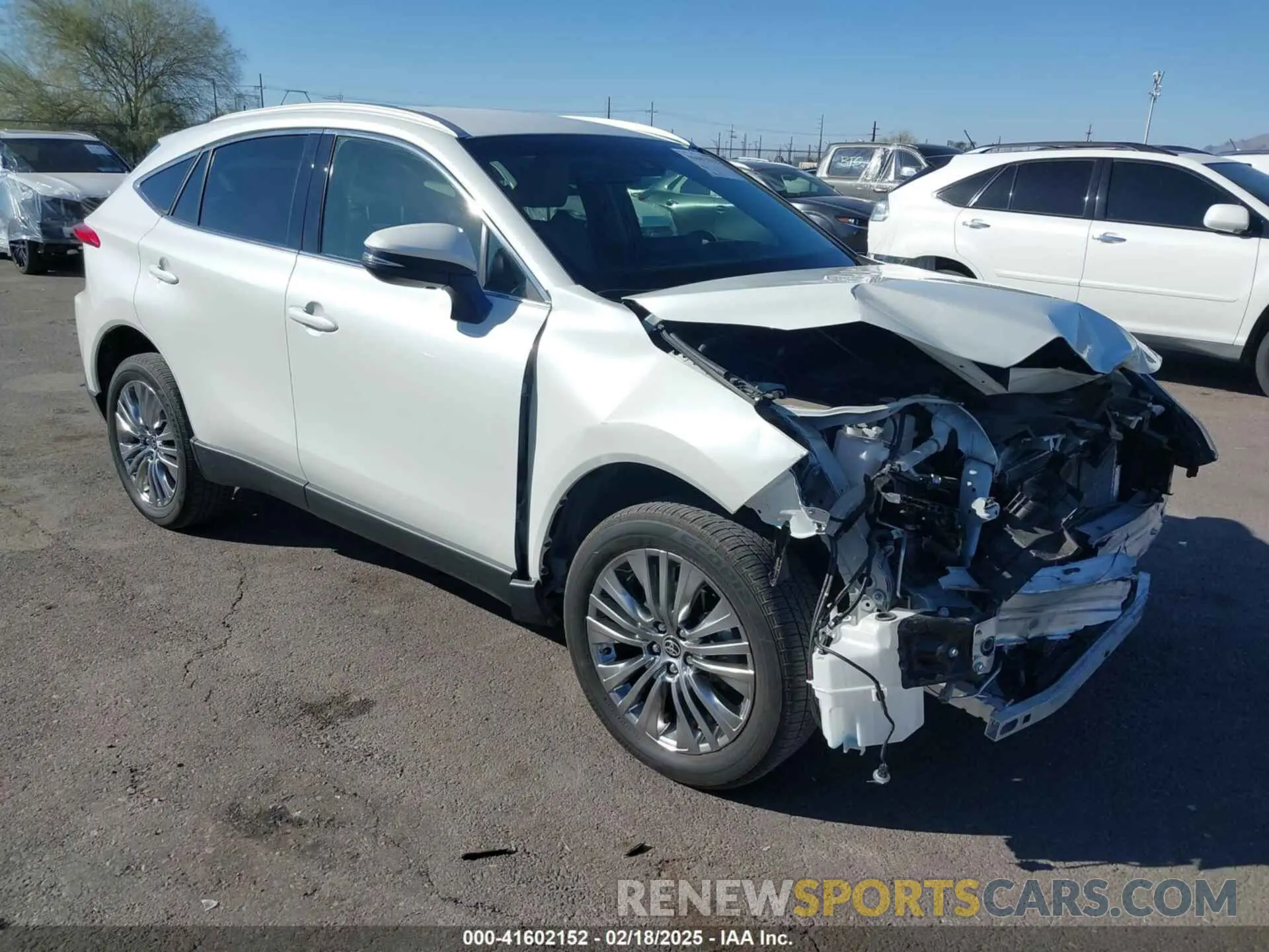 1 Photograph of a damaged car JTEAAAAH1NJ110449 TOYOTA VENZA 2022