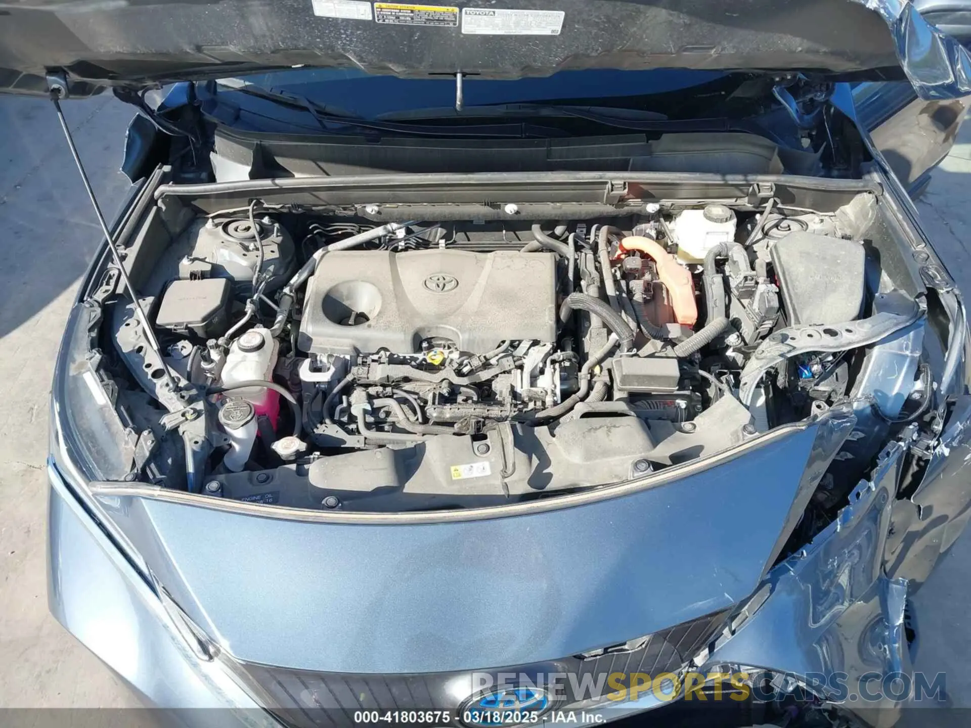 10 Photograph of a damaged car JTEAAAAH1NJ117577 TOYOTA VENZA 2022