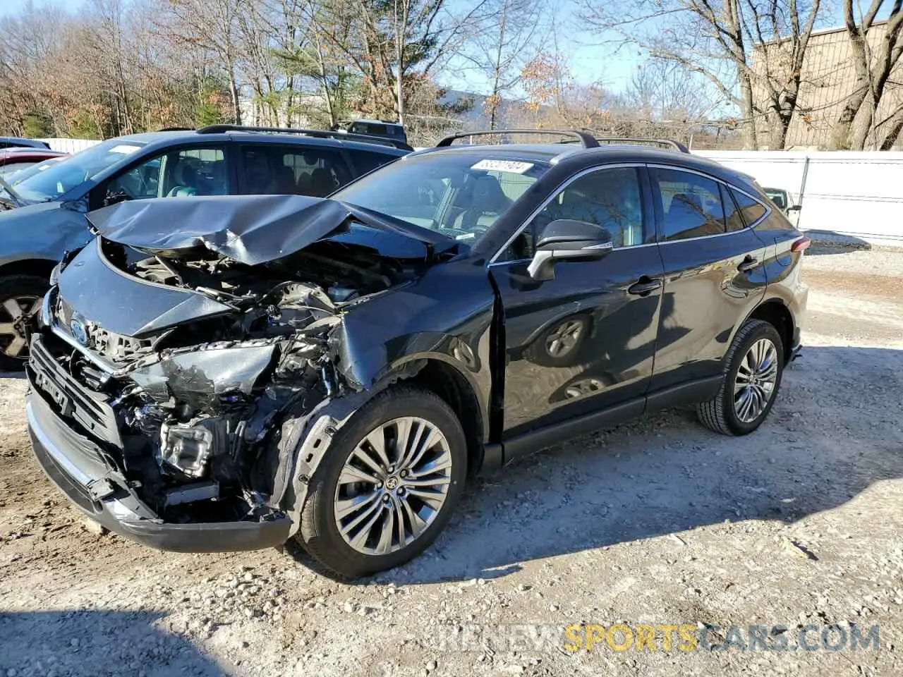 1 Photograph of a damaged car JTEAAAAH2NJ101677 TOYOTA VENZA 2022