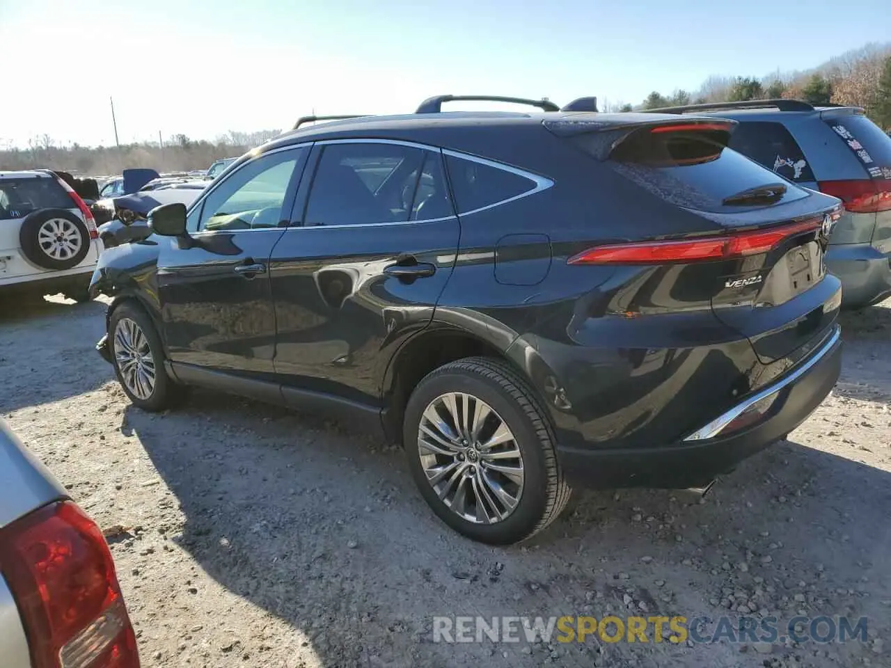 2 Photograph of a damaged car JTEAAAAH2NJ101677 TOYOTA VENZA 2022