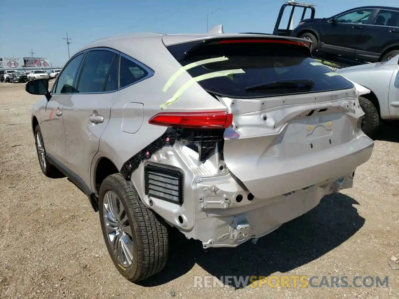 3 Photograph of a damaged car JTEAAAAH3NJ090009 TOYOTA VENZA 2022