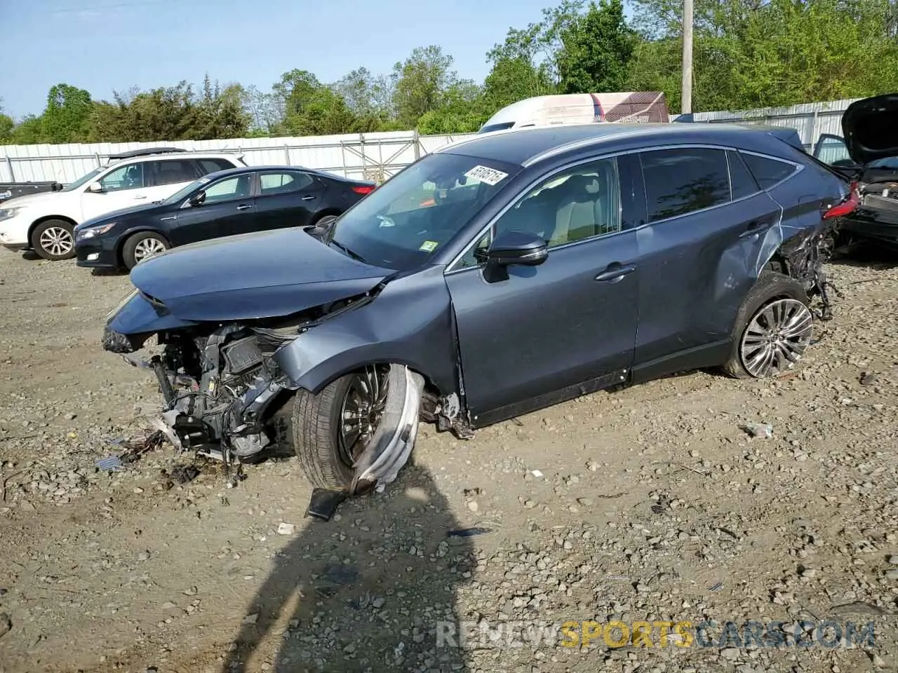 1 Photograph of a damaged car JTEAAAAH3NJ097140 TOYOTA VENZA 2022