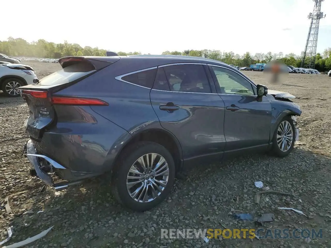 3 Photograph of a damaged car JTEAAAAH3NJ097140 TOYOTA VENZA 2022