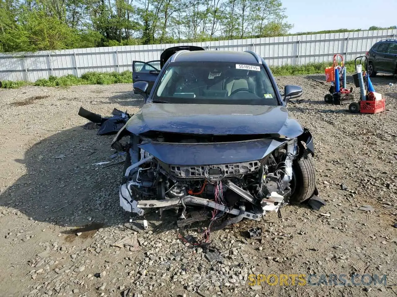 5 Photograph of a damaged car JTEAAAAH3NJ097140 TOYOTA VENZA 2022