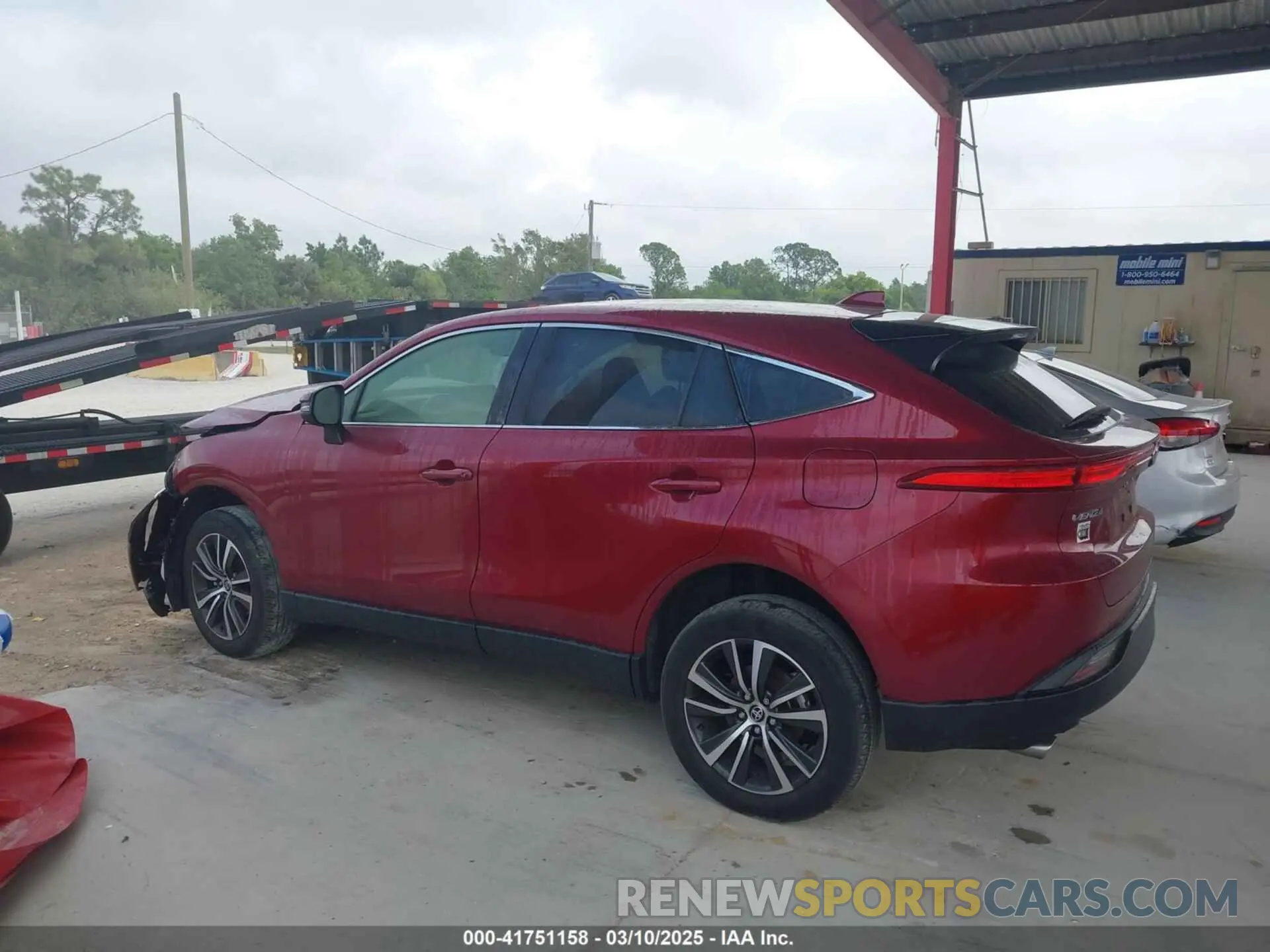 14 Photograph of a damaged car JTEAAAAH3NJ105740 TOYOTA VENZA 2022