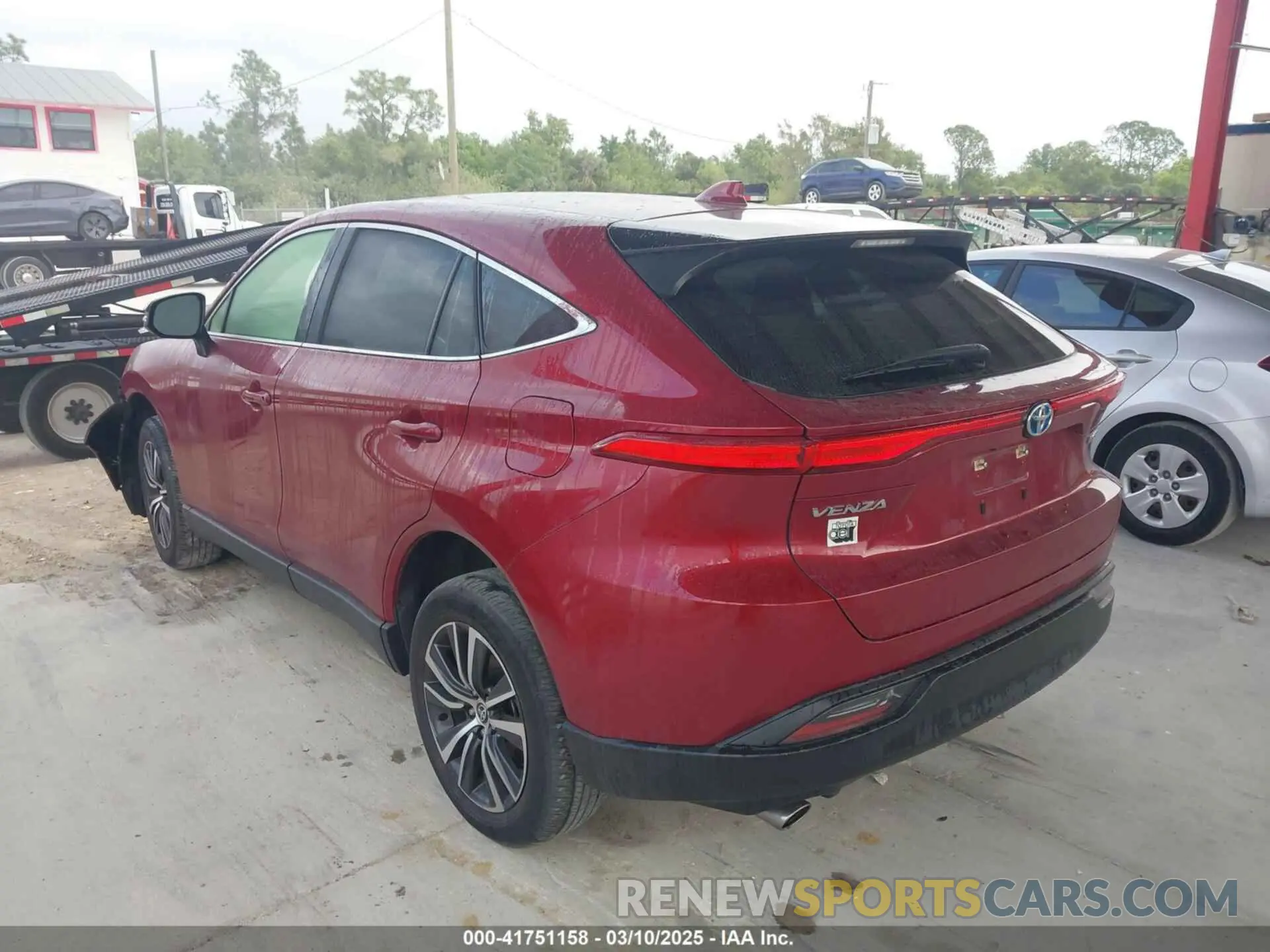 3 Photograph of a damaged car JTEAAAAH3NJ105740 TOYOTA VENZA 2022