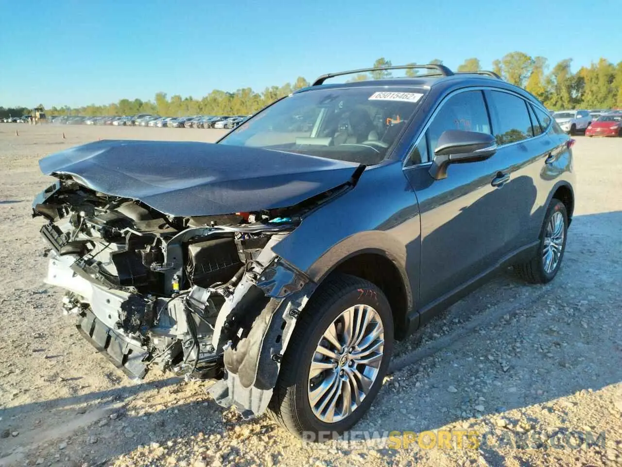 2 Photograph of a damaged car JTEAAAAH3NJ111151 TOYOTA VENZA 2022