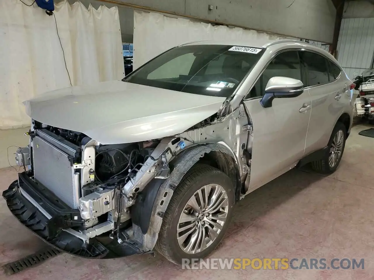 1 Photograph of a damaged car JTEAAAAH3NJ111392 TOYOTA VENZA 2022
