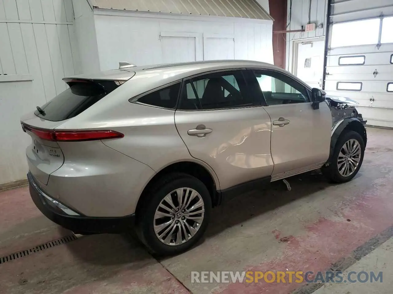 3 Photograph of a damaged car JTEAAAAH3NJ111392 TOYOTA VENZA 2022