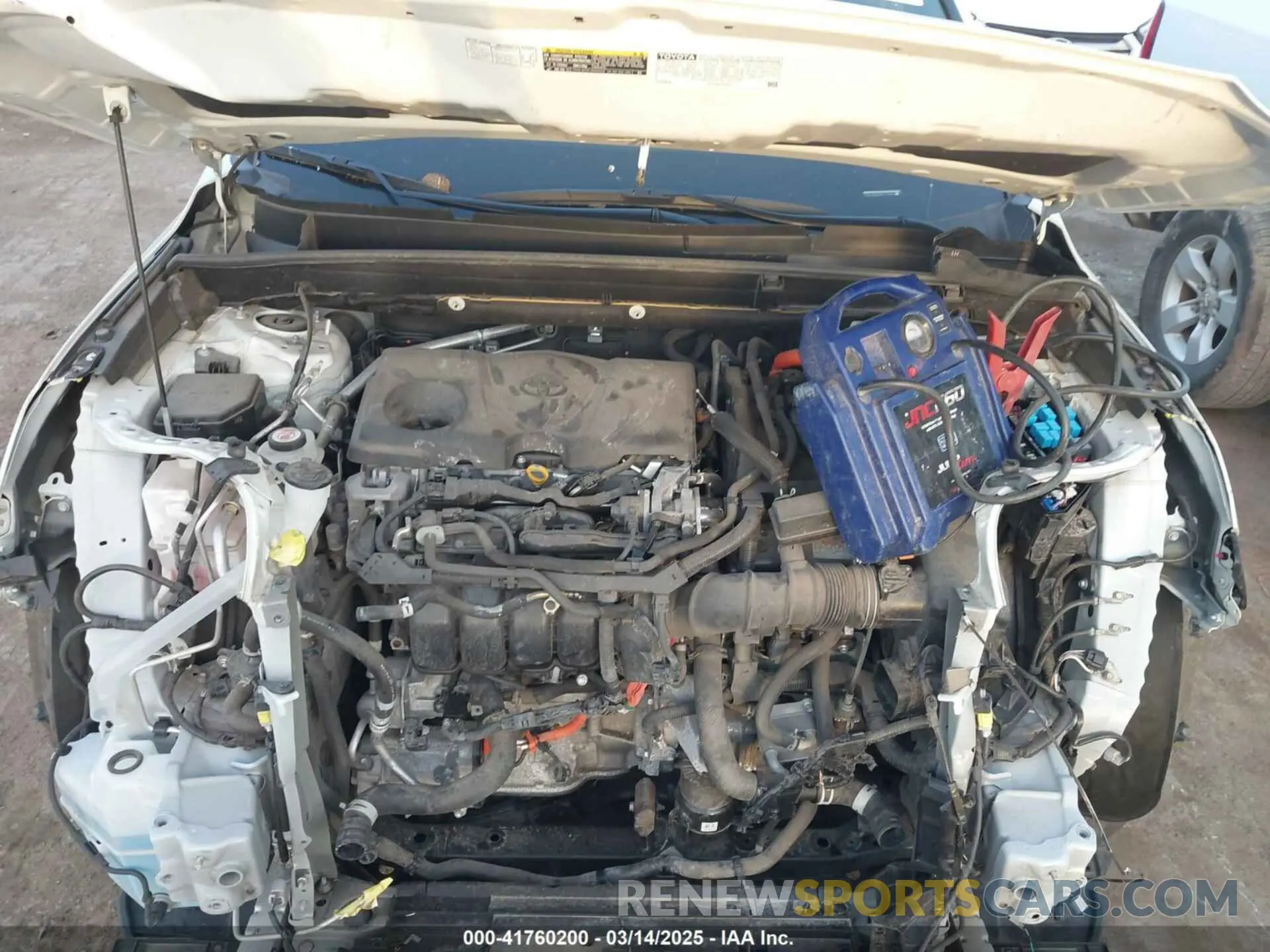10 Photograph of a damaged car JTEAAAAH3NJ112266 TOYOTA VENZA 2022