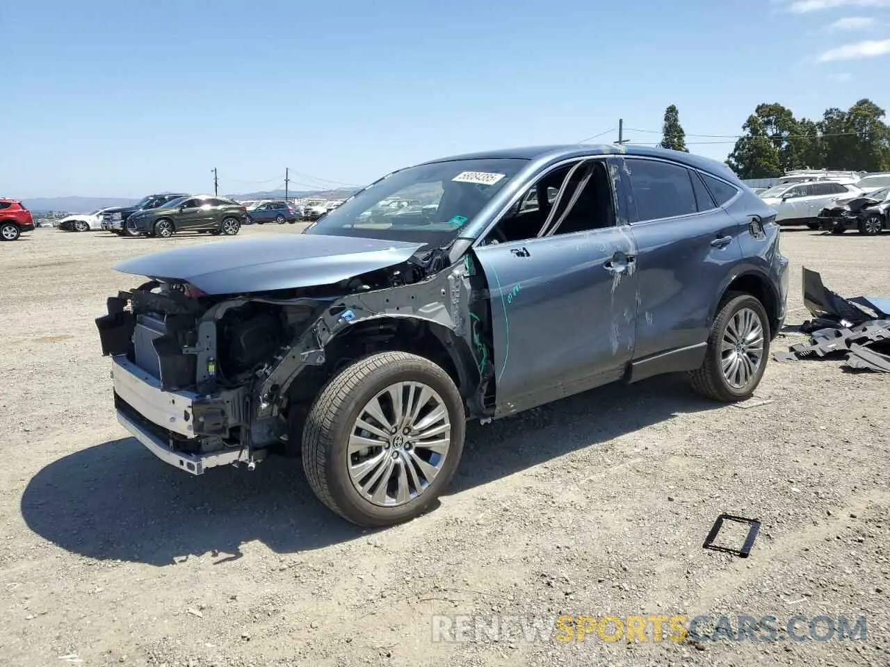 1 Photograph of a damaged car JTEAAAAH4NJ090519 TOYOTA VENZA 2022