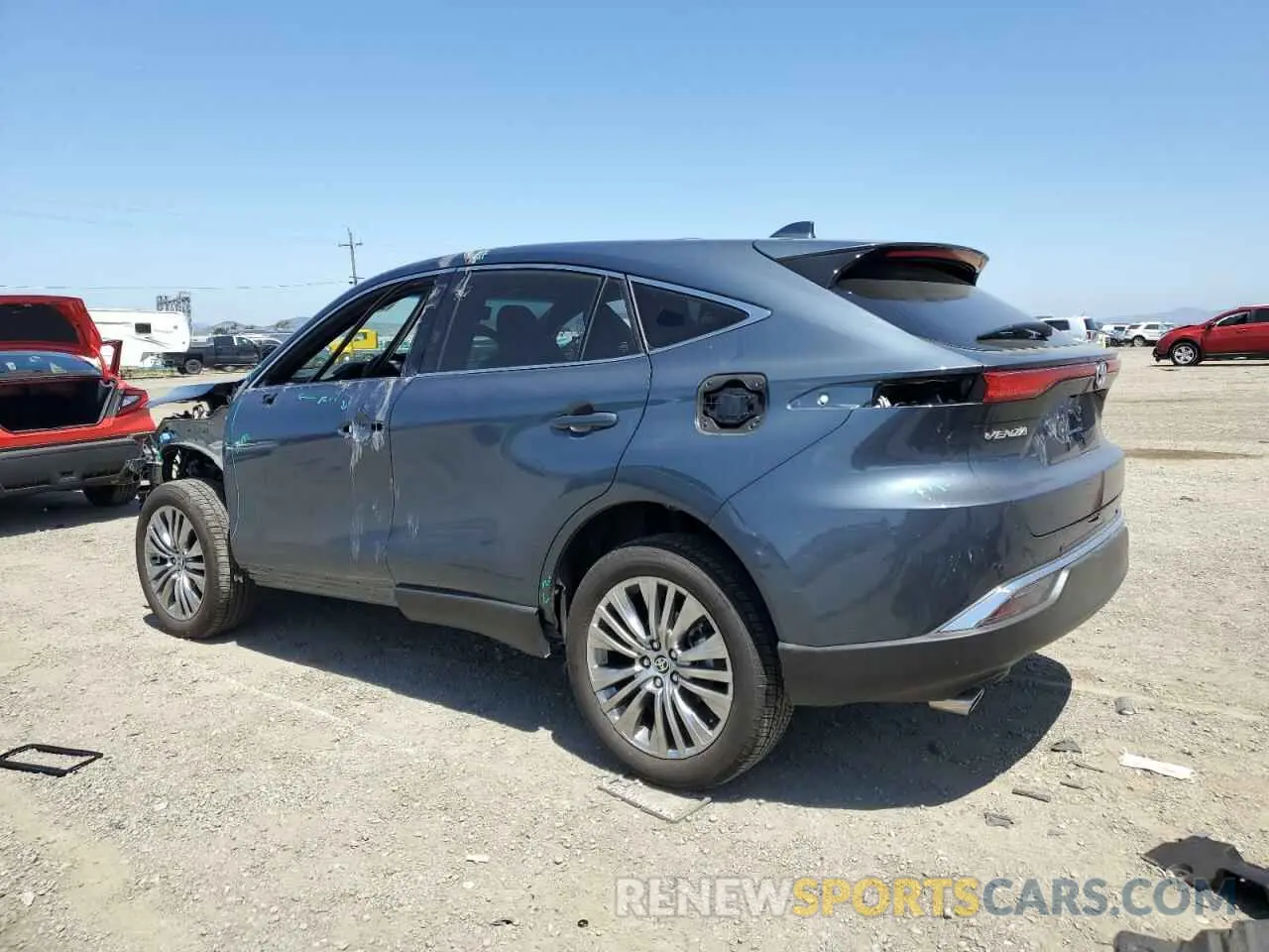 2 Photograph of a damaged car JTEAAAAH4NJ090519 TOYOTA VENZA 2022