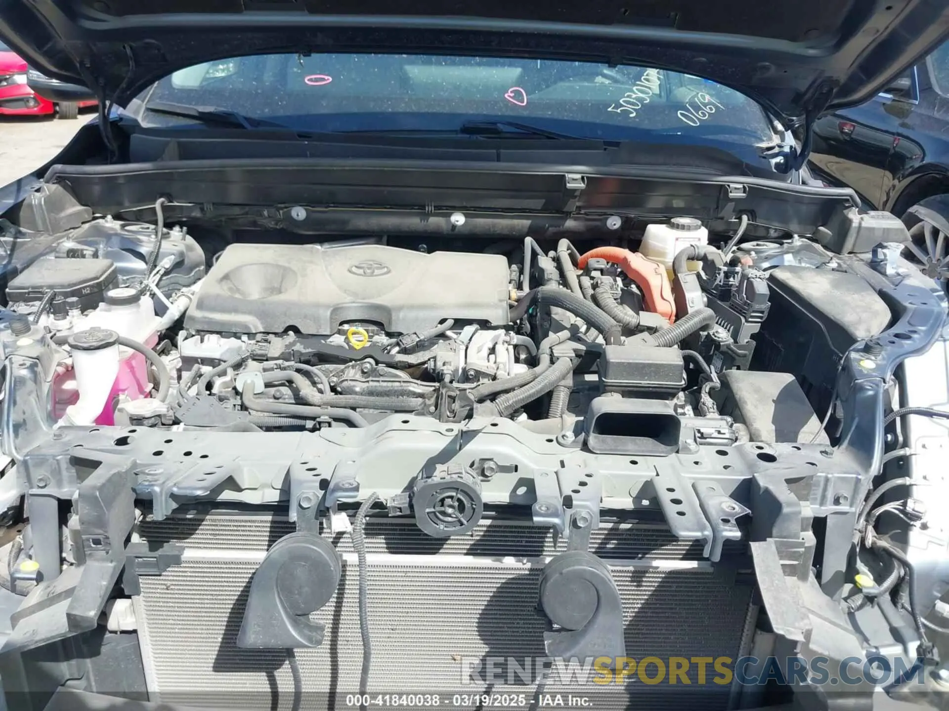 10 Photograph of a damaged car JTEAAAAH4NJ110669 TOYOTA VENZA 2022
