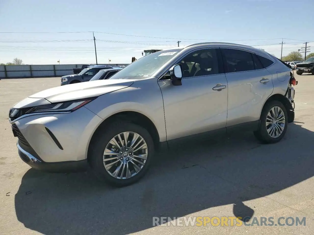 1 Photograph of a damaged car JTEAAAAH5NJ103293 TOYOTA VENZA 2022