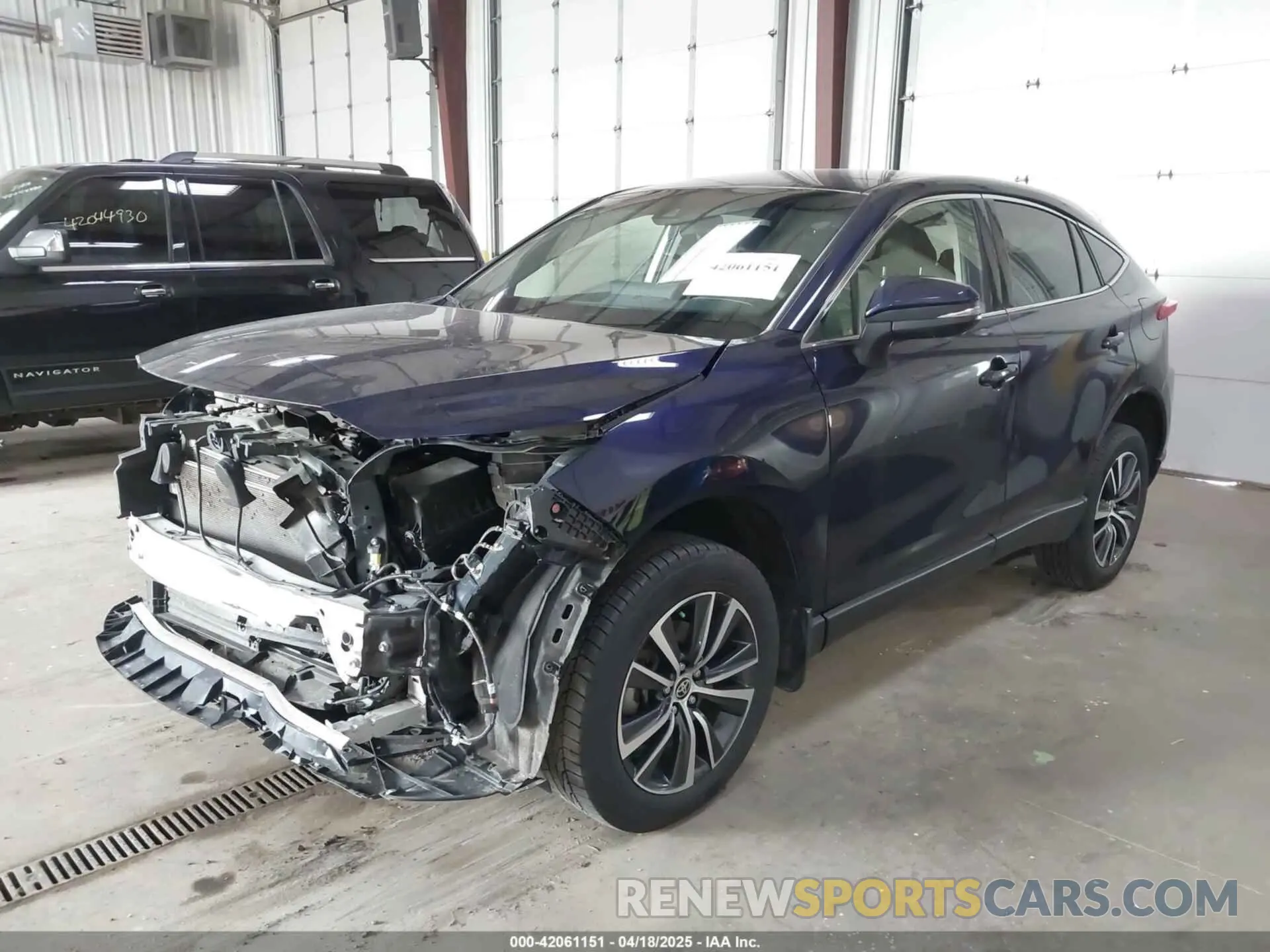 2 Photograph of a damaged car JTEAAAAH6NJ090778 TOYOTA VENZA 2022