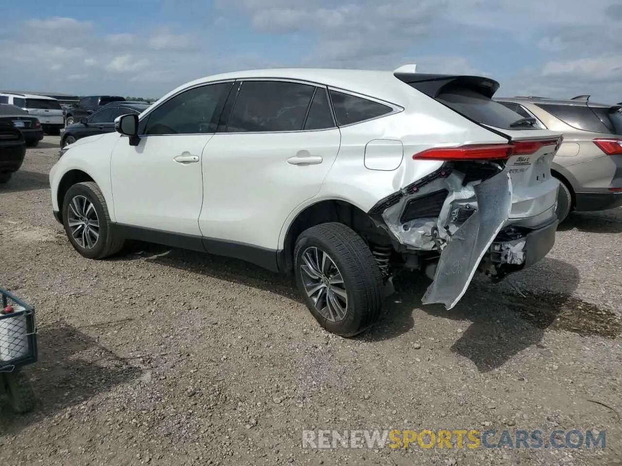 2 Photograph of a damaged car JTEAAAAH6NJ105330 TOYOTA VENZA 2022