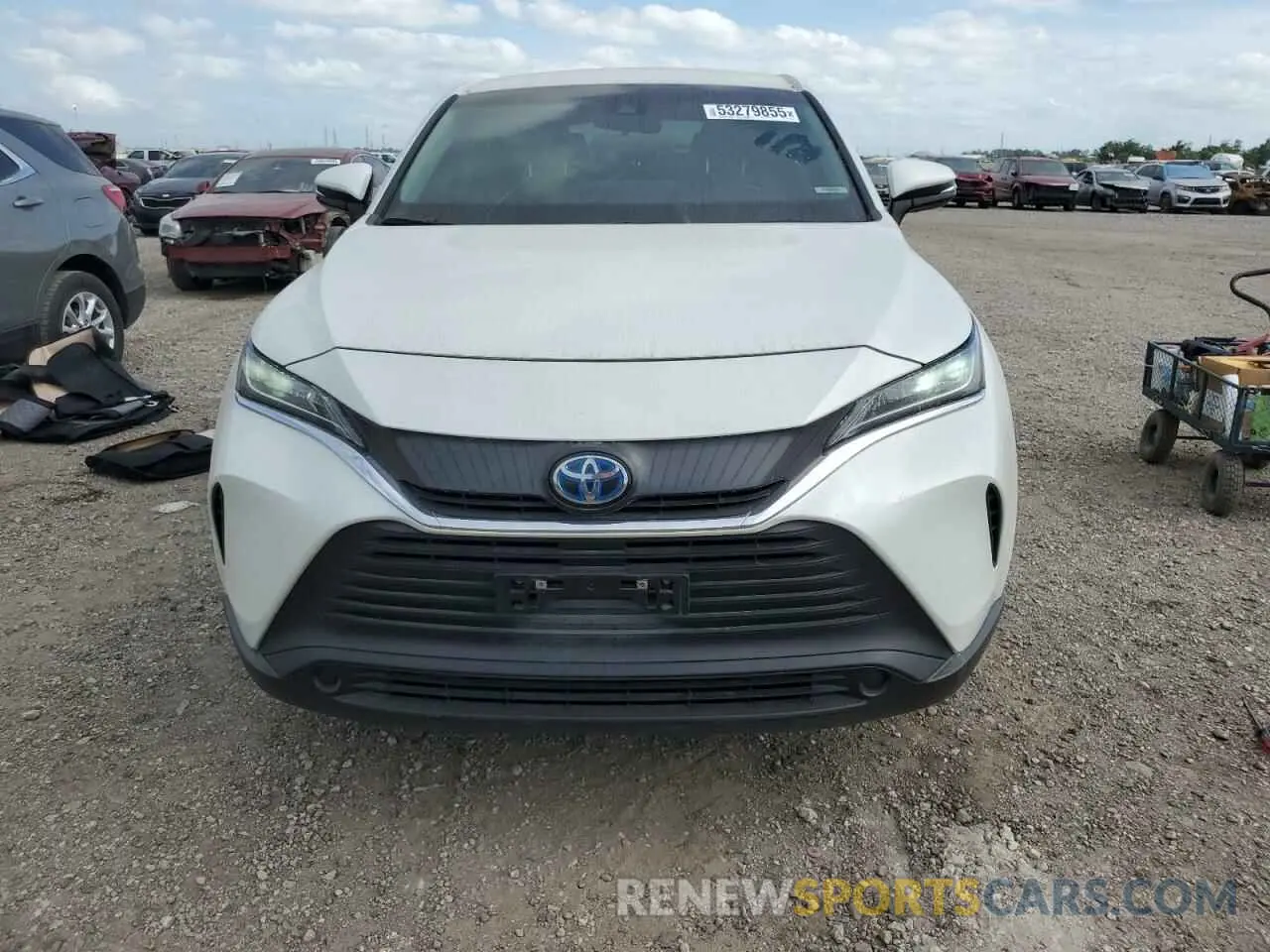 5 Photograph of a damaged car JTEAAAAH6NJ105330 TOYOTA VENZA 2022