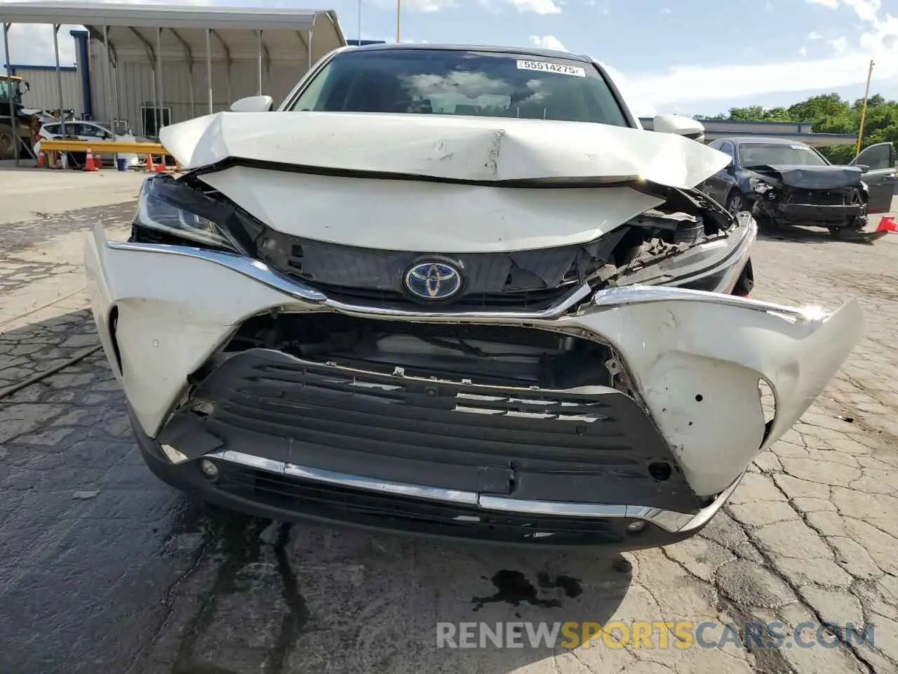5 Photograph of a damaged car JTEAAAAH6NJ107417 TOYOTA VENZA 2022
