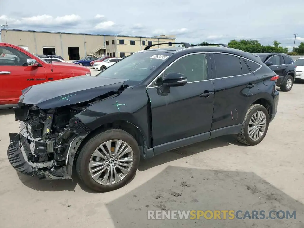 1 Photograph of a damaged car JTEAAAAH6NJ115775 TOYOTA VENZA 2022