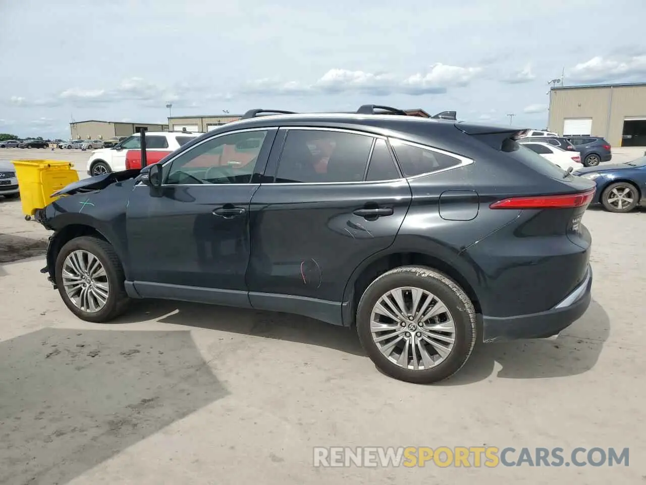 2 Photograph of a damaged car JTEAAAAH6NJ115775 TOYOTA VENZA 2022