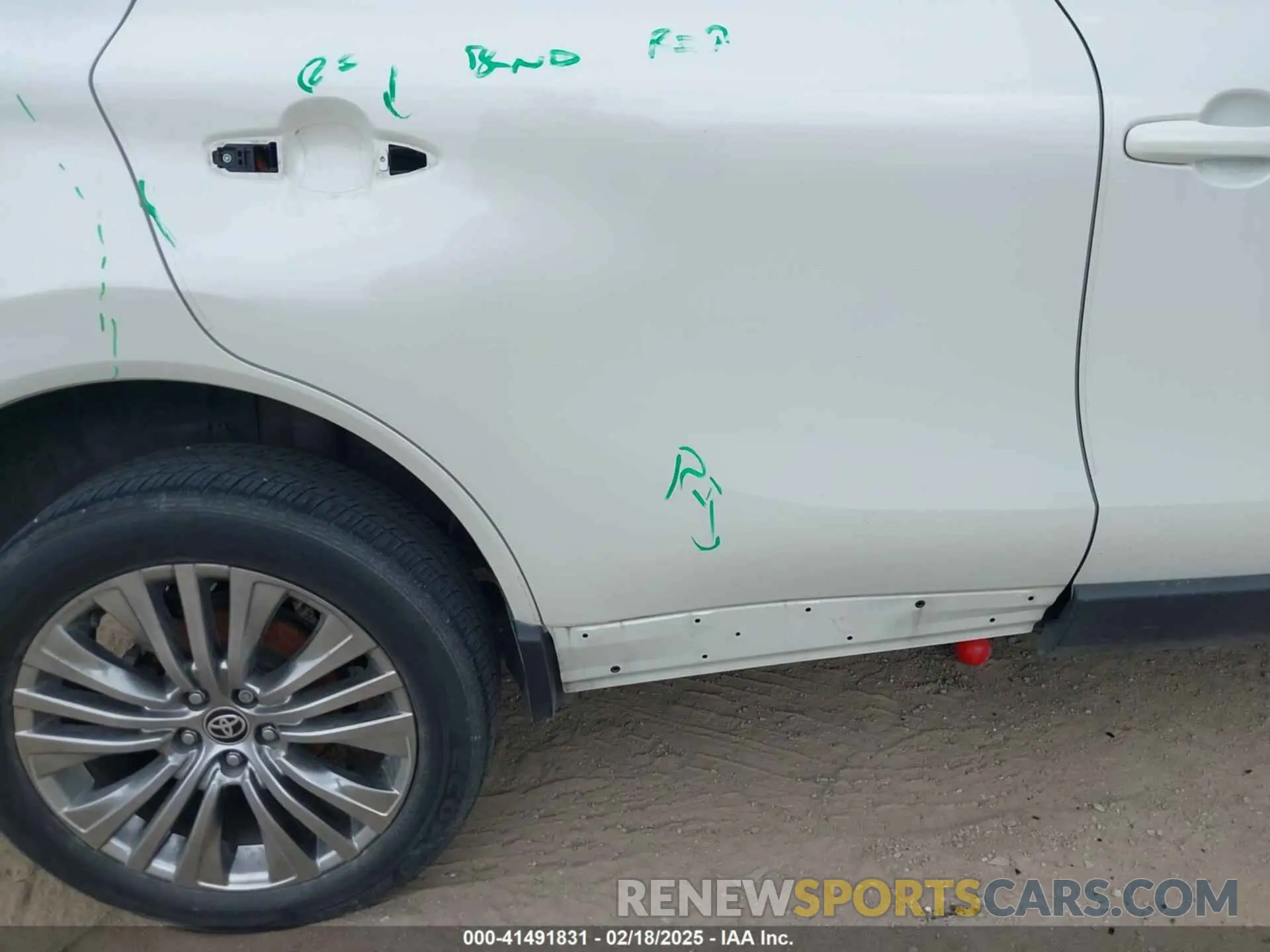 20 Photograph of a damaged car JTEAAAAH7NJ091115 TOYOTA VENZA 2022