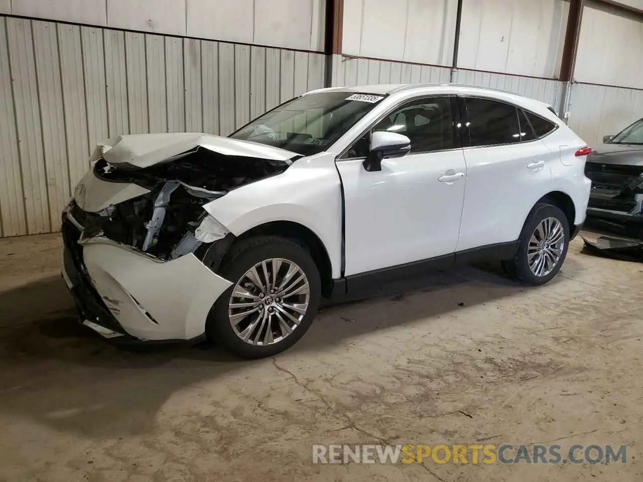 1 Photograph of a damaged car JTEAAAAH7NJ096721 TOYOTA VENZA 2022