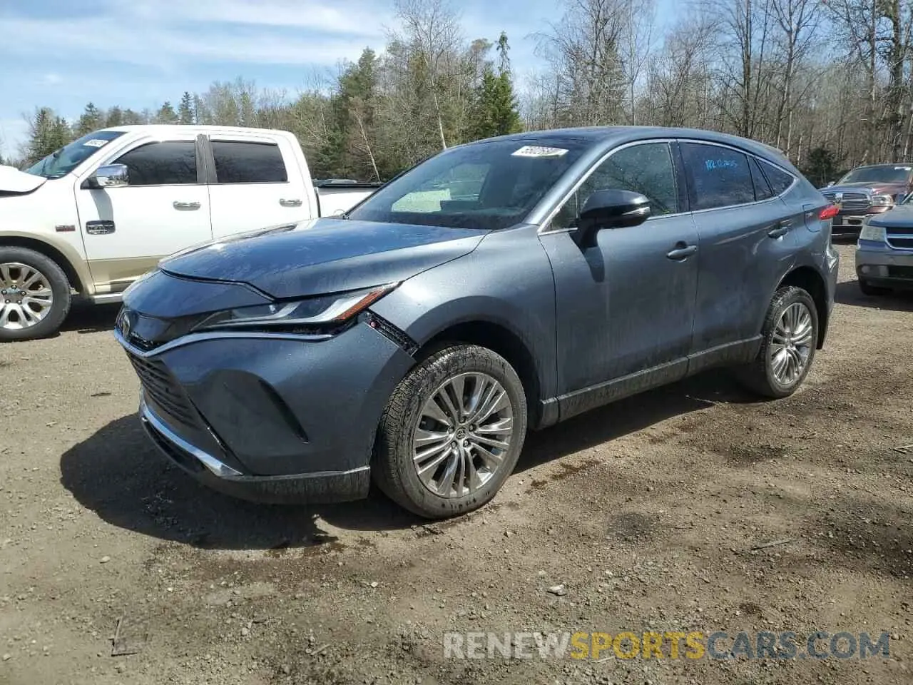 1 Photograph of a damaged car JTEAAAAH7NJ102744 TOYOTA VENZA 2022