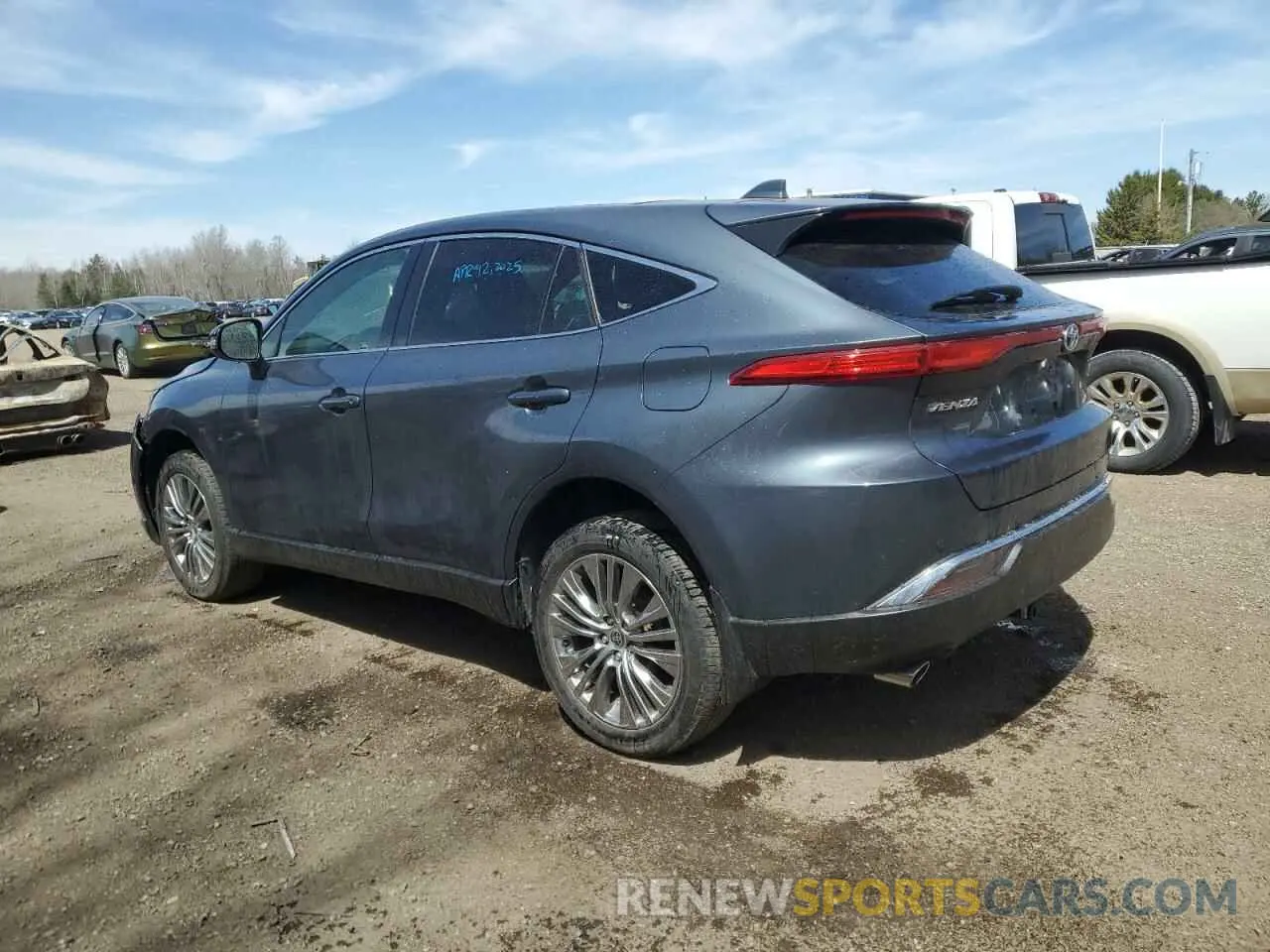 2 Photograph of a damaged car JTEAAAAH7NJ102744 TOYOTA VENZA 2022