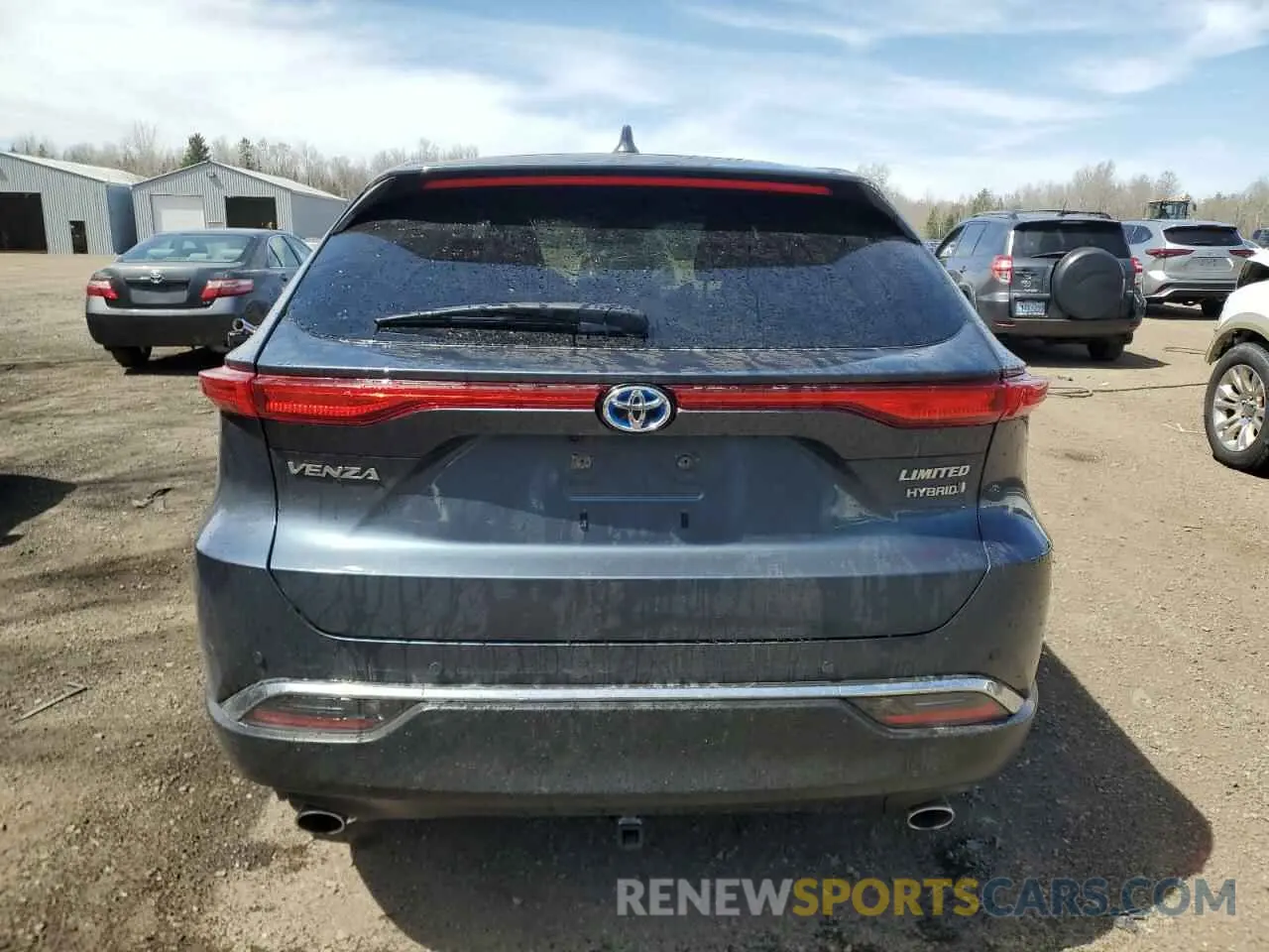 6 Photograph of a damaged car JTEAAAAH7NJ102744 TOYOTA VENZA 2022