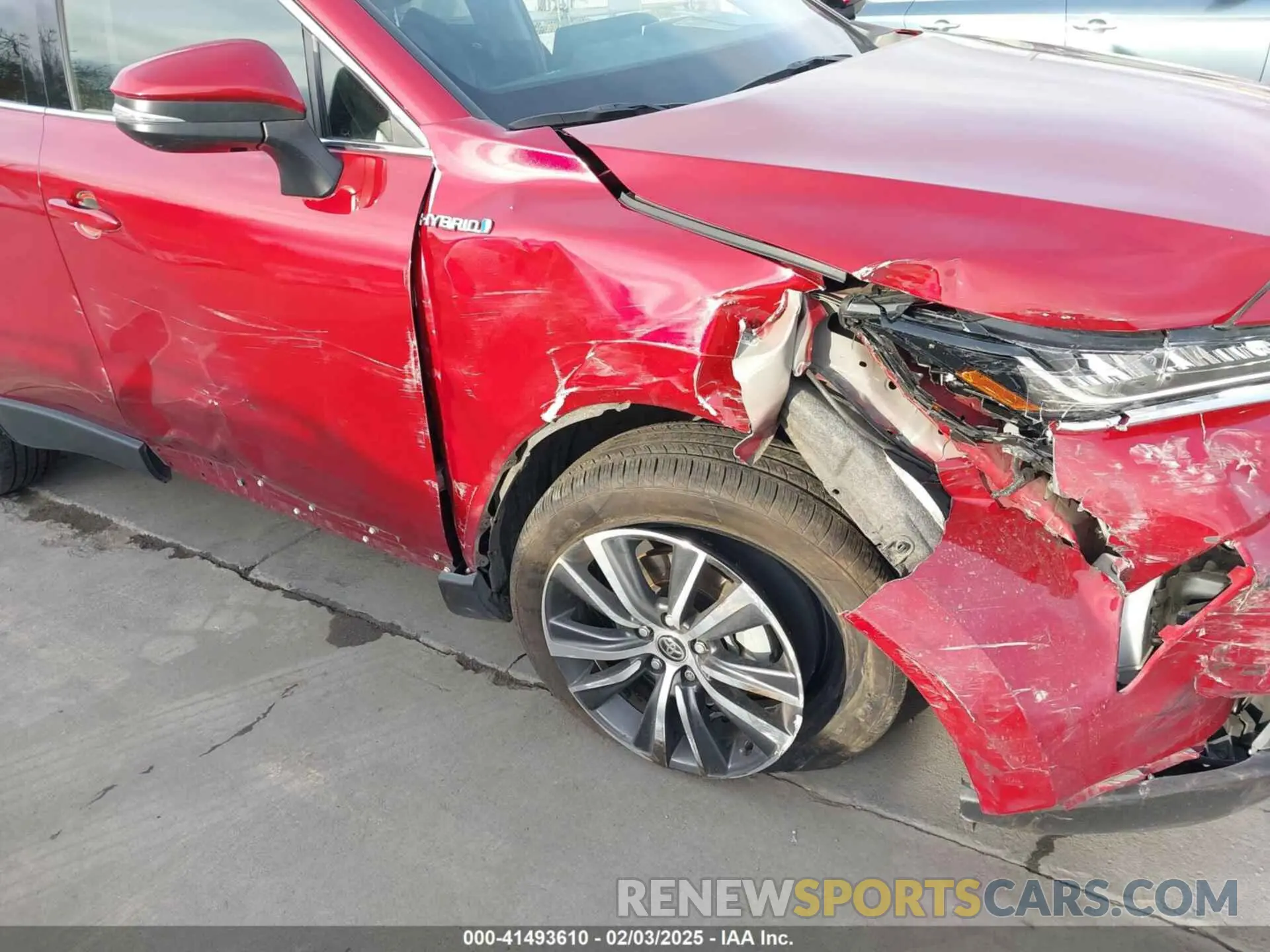 6 Photograph of a damaged car JTEAAAAH7NJ106597 TOYOTA VENZA 2022