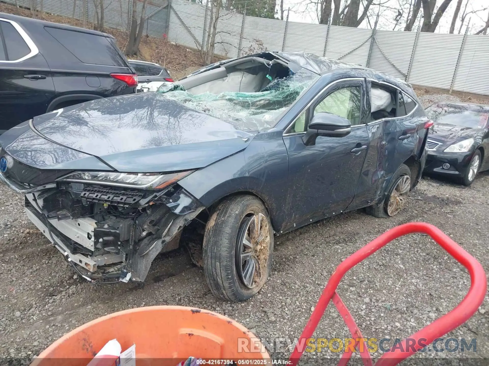2 Photograph of a damaged car JTEAAAAH7NJ115316 TOYOTA VENZA 2022