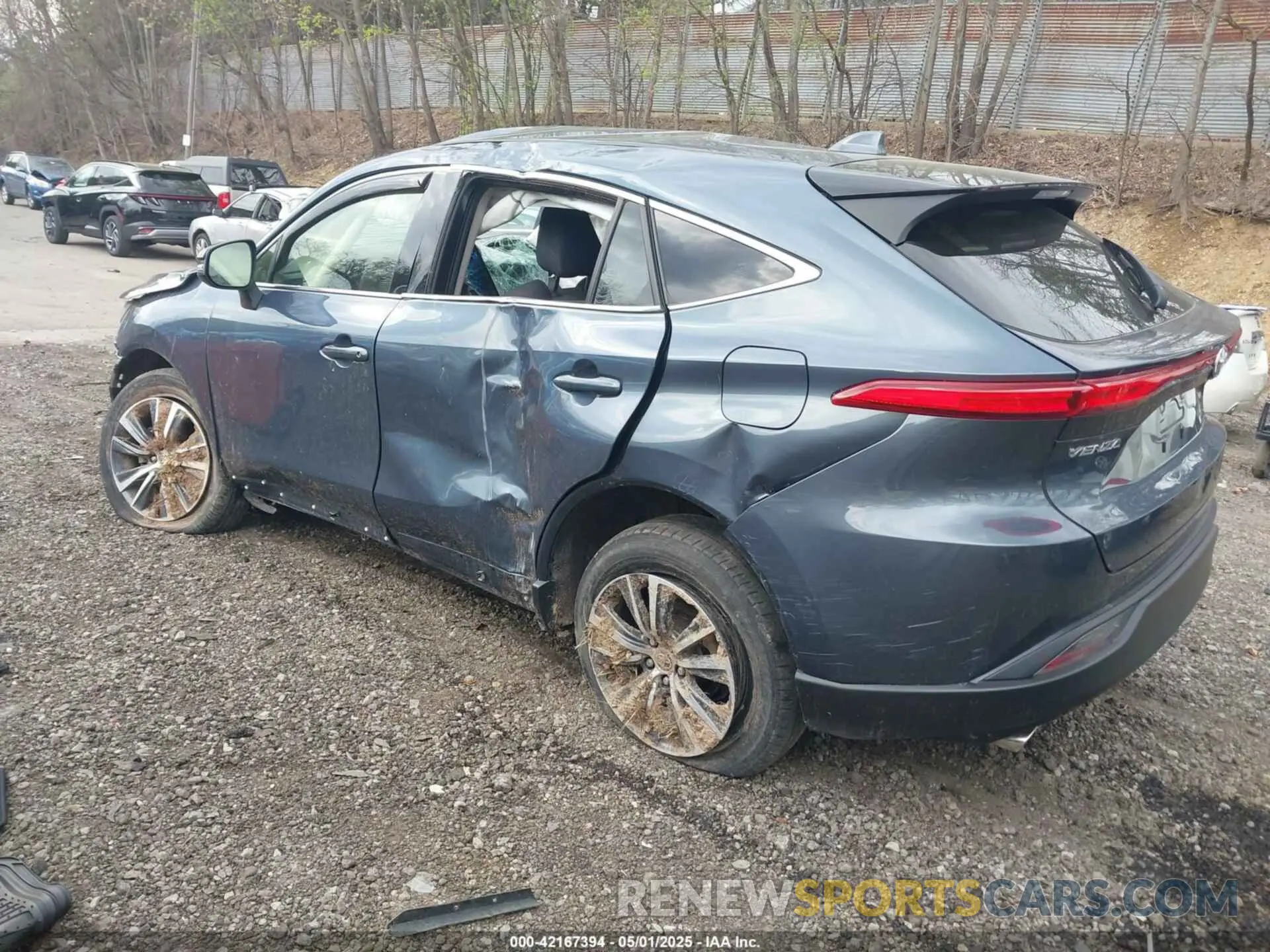 3 Photograph of a damaged car JTEAAAAH7NJ115316 TOYOTA VENZA 2022
