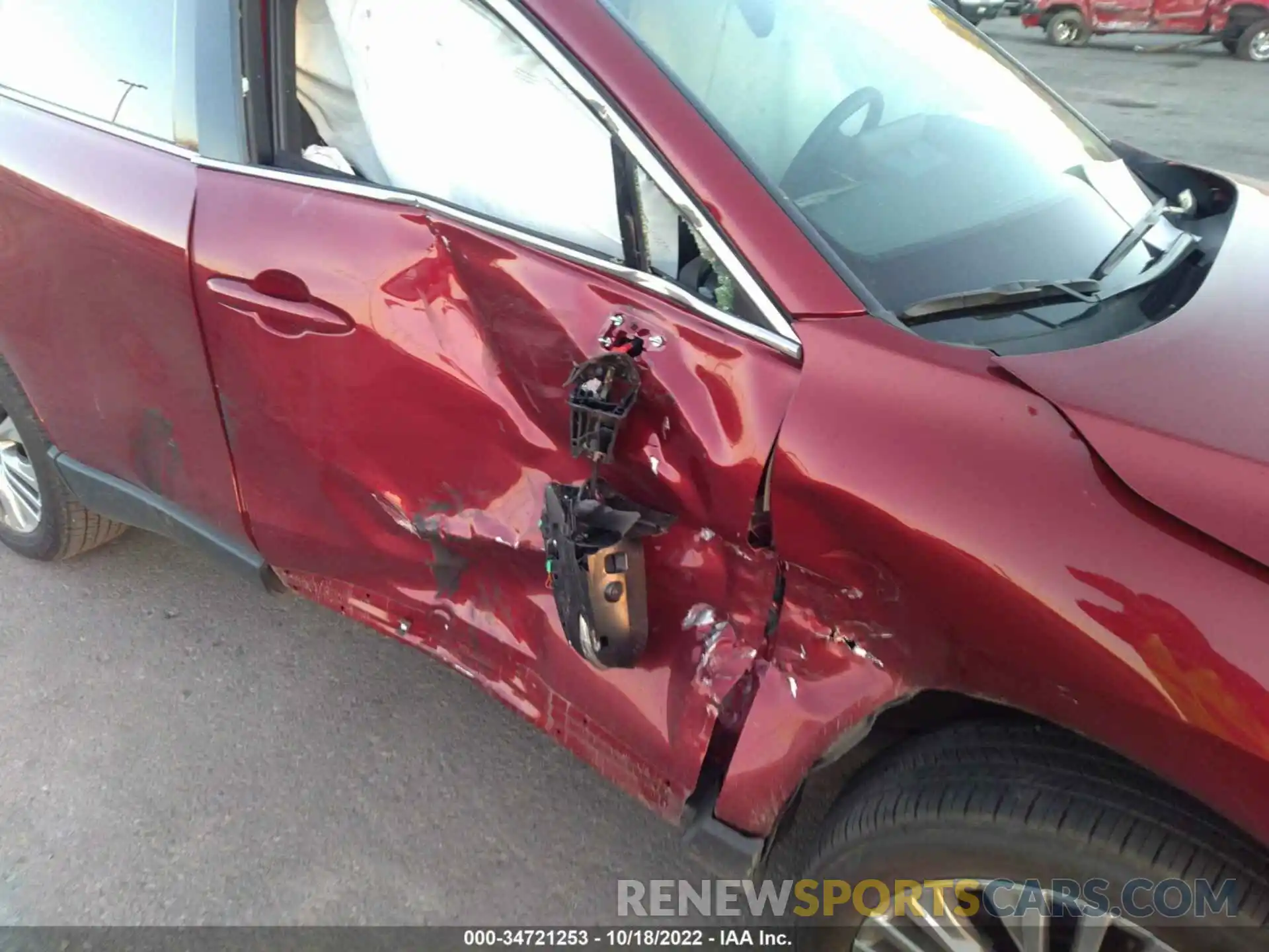 6 Photograph of a damaged car JTEAAAAH8NJ087896 TOYOTA VENZA 2022