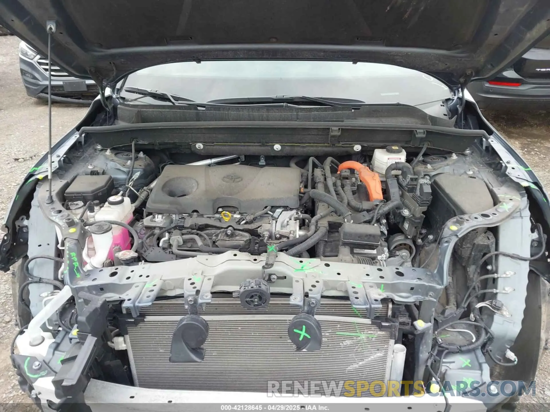 10 Photograph of a damaged car JTEAAAAH8NJ092371 TOYOTA VENZA 2022