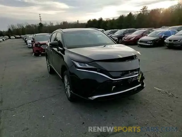 11 Photograph of a damaged car JTEAAAAH8NJ094444 TOYOTA VENZA 2022