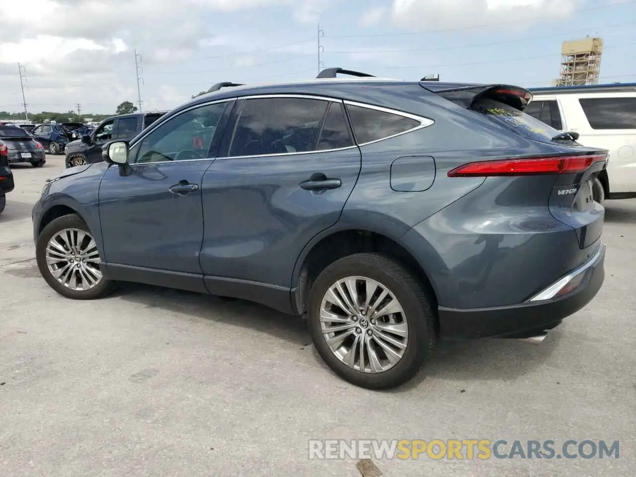 2 Photograph of a damaged car JTEAAAAH9NJ089866 TOYOTA VENZA 2022