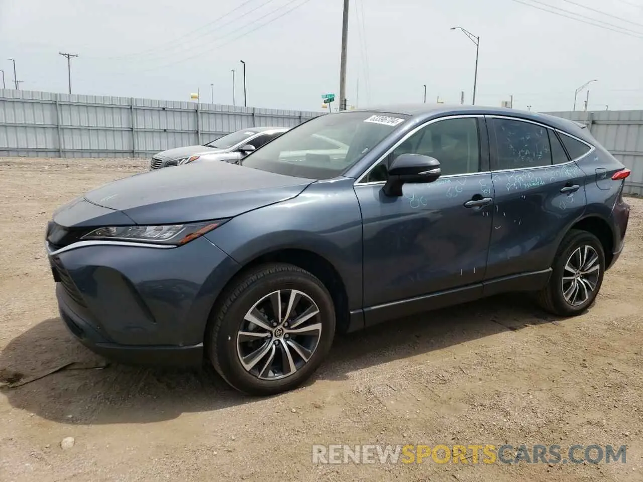 1 Photograph of a damaged car JTEAAAAH9NJ108982 TOYOTA VENZA 2022