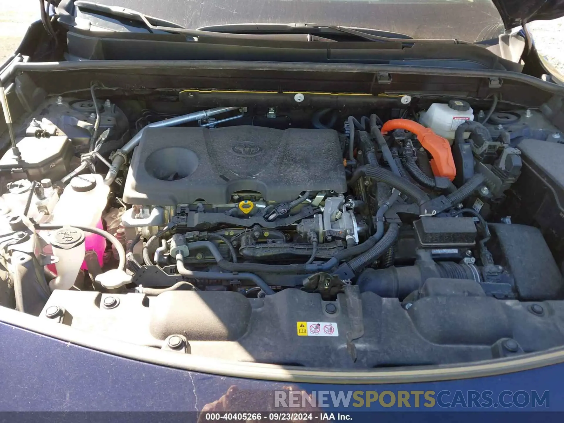 10 Photograph of a damaged car JTEAAAAH9NJ116144 TOYOTA VENZA 2022