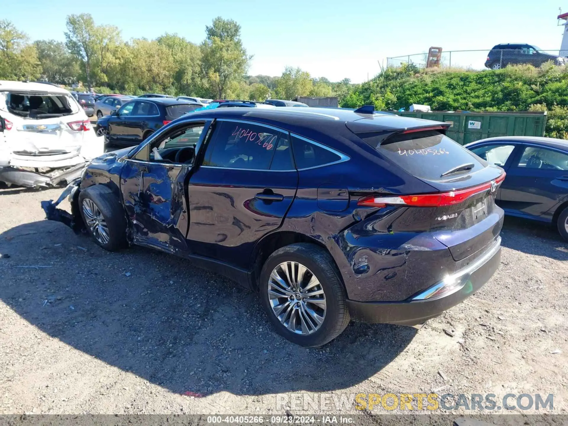 3 Photograph of a damaged car JTEAAAAH9NJ116144 TOYOTA VENZA 2022