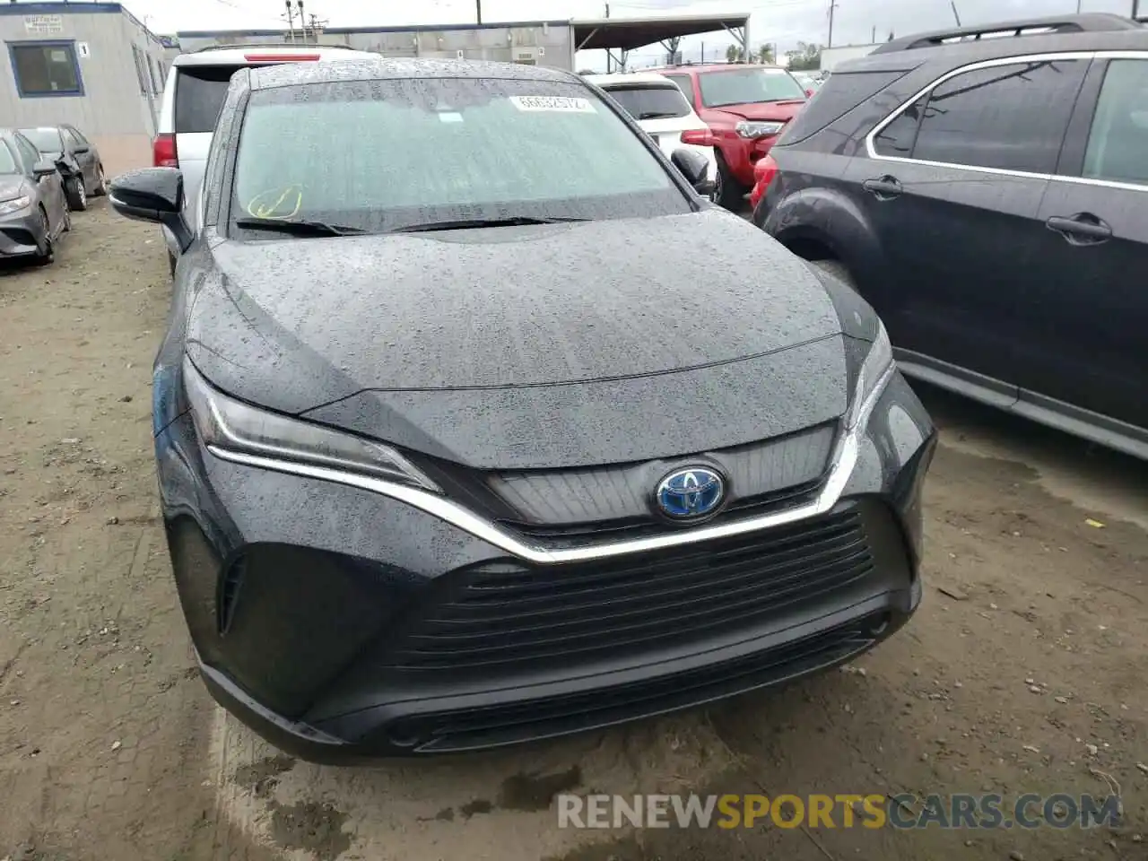 9 Photograph of a damaged car JTEAAAAHXNJ087740 TOYOTA VENZA 2022